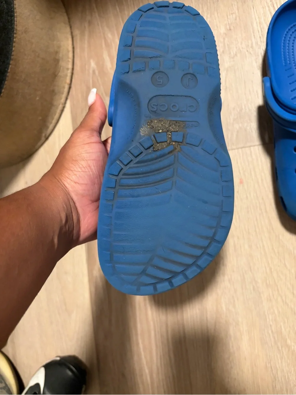 CROCS Kids Classic Clog in Bright Blue